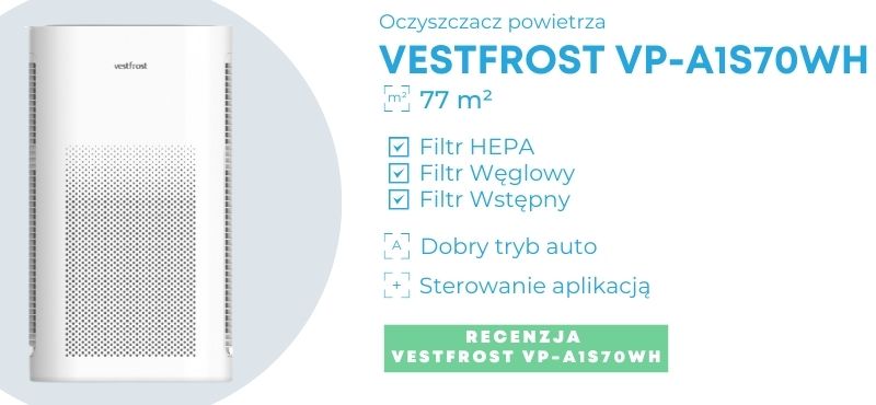 Baner oczyszczacza powietrza Vestforst VP=A1S70WH