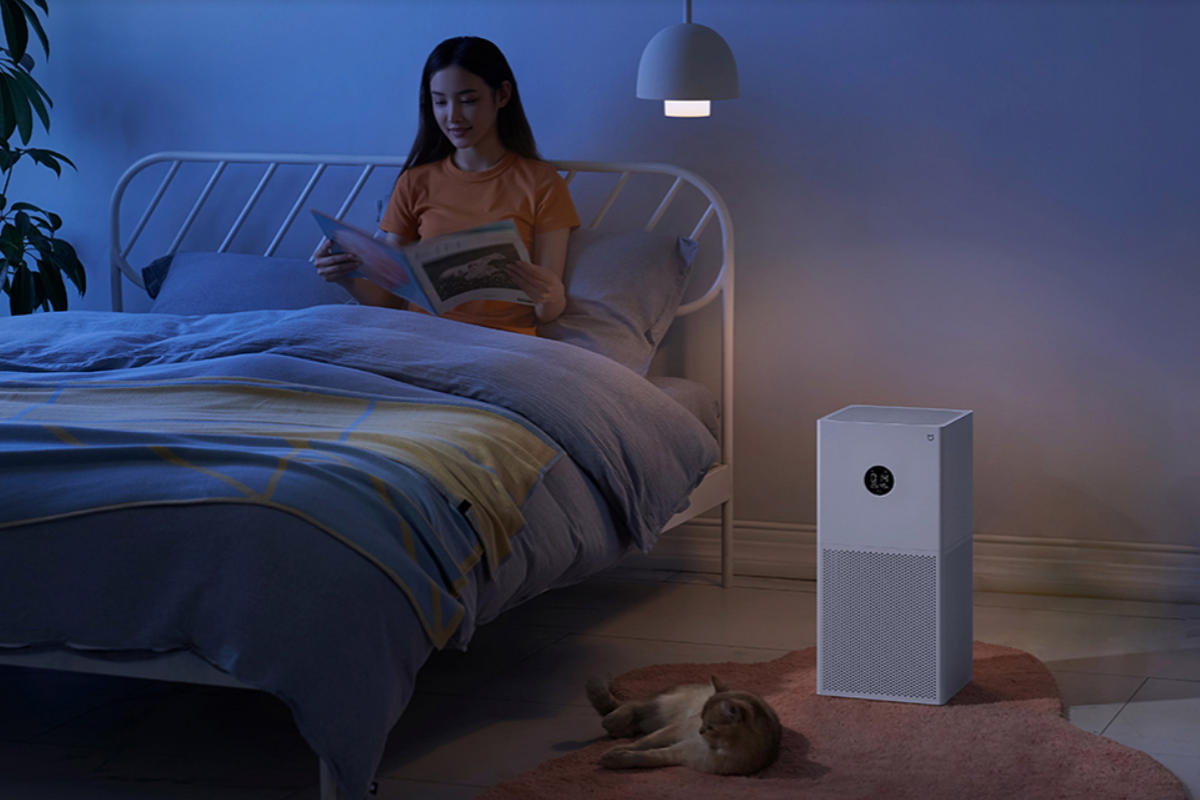 Xiaomi Air Purifier 4 Lite w sypialni
