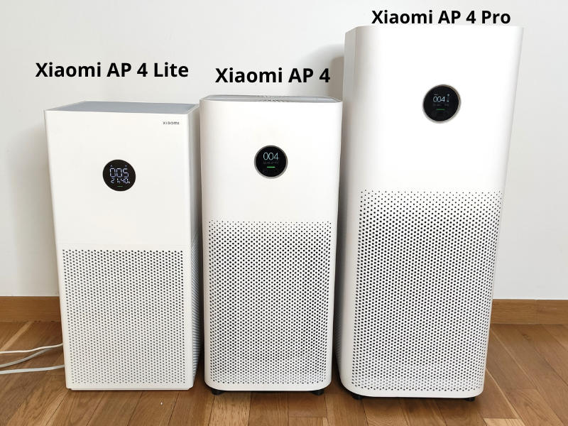 Xiaomi AIr Purifier 4 Lite, 4 i 4 Pro