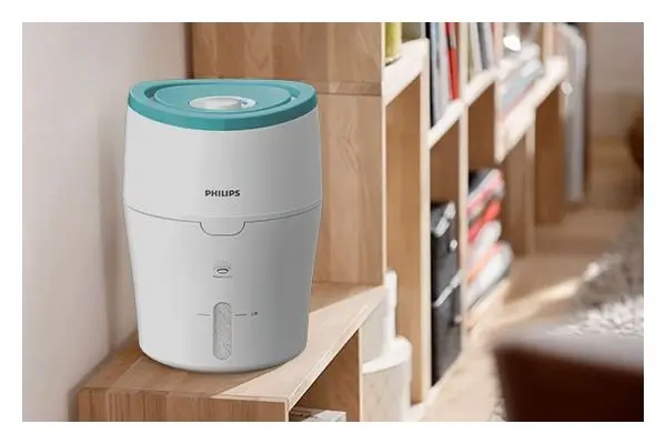 Philips HU4801/01 stojący na komódce. Źródło: Philips.pl